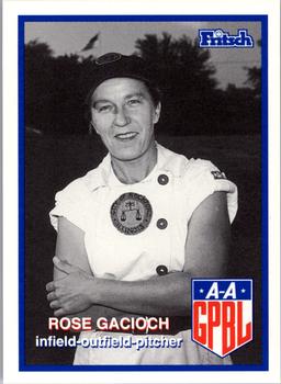 1996 Fritsch AAGPBL Series 2 #264 Rose Gacioch Front