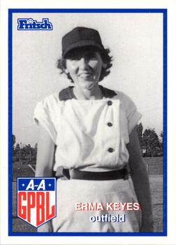 1996 Fritsch AAGPBL Series 2 #284 Erma Keyes Front
