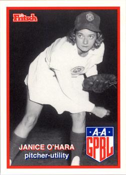 1996 Fritsch AAGPBL Series 2 #302 Janice O'Hara Front