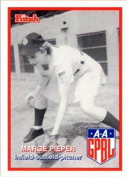 1996 Fritsch AAGPBL Series 2 #306 Marge Pieper Front