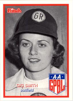 1996 Fritsch AAGPBL Series 2 #314 Gig Smith Front
