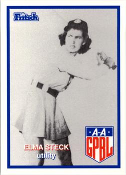 1996 Fritsch AAGPBL Series 2 #317 Elma Steck Front