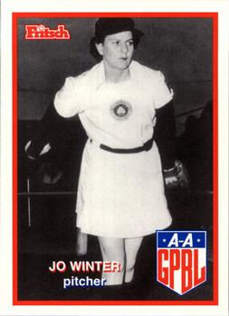 1996 Fritsch AAGPBL Series 2 #333 Jo Winter Front