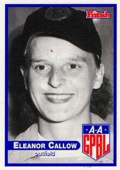 2000 Fritsch AAGPBL Series 3 #353 Eleanor Callow Front