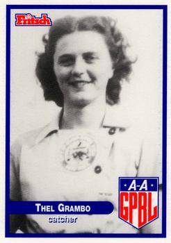 2000 Fritsch AAGPBL Series 3 #369 Thel Grambo Front