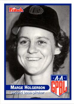 2000 Fritsch AAGPBL Series 3 #376 Marge Holgerson Front