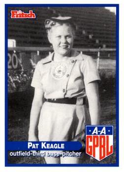 2000 Fritsch AAGPBL Series 3 #378 Pat Keagle Front