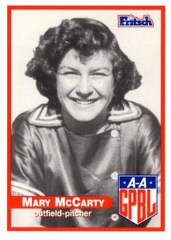 2000 Fritsch AAGPBL Series 3 #386 Mary McCarty Front