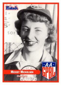 2000 Fritsch AAGPBL Series 3 #388 Mickey Mickelsen Front