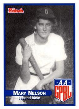 2000 Fritsch AAGPBL Series 3 #390 Mary Nelson Front
