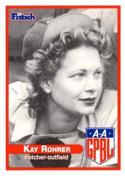 2000 Fritsch AAGPBL Series 3 #396 Kay Rohrer Front