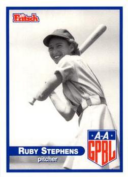 2000 Fritsch AAGPBL Series 3 #404 Ruby Stephens Front
