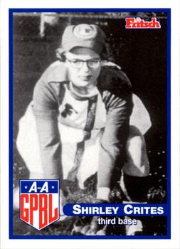 2002 Fritsch AAGPBL Update Series #413 Shirley Crites Front