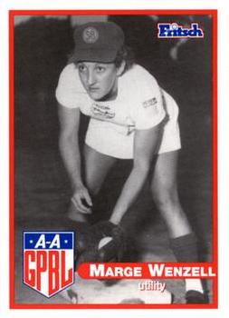 2002 Fritsch AAGPBL Update Series #420 Marge Wenzell Front