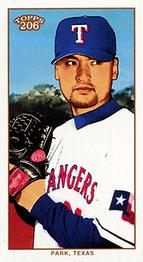 2002 Topps 206 - Cycle #29 Chan Ho Park Front