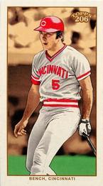 2002 Topps 206 - Cycle #158 Johnny Bench Front
