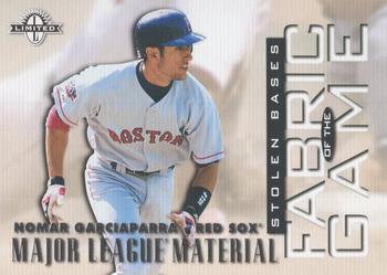 1997 Donruss Limited - Fabric of the Game #18 Nomar Garciaparra Front