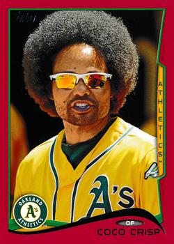 2014 Topps - Red #8 Coco Crisp Front