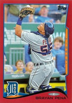 2014 Topps - Red #28 Brayan Pena Front
