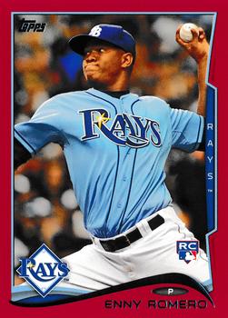 2014 Topps - Red #49 Enny Romero Front
