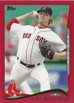 2014 Topps - Red #53 Clay Buchholz Front