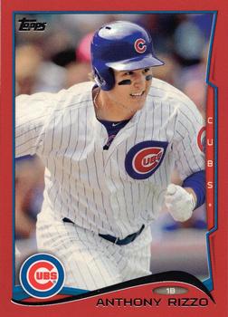 2014 Topps - Red #71 Anthony Rizzo Front