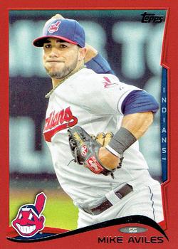 2014 Topps - Red #76 Mike Aviles Front