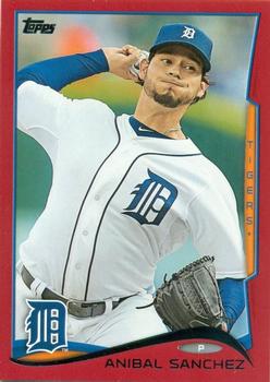 2014 Topps - Red #81 Anibal Sanchez Front