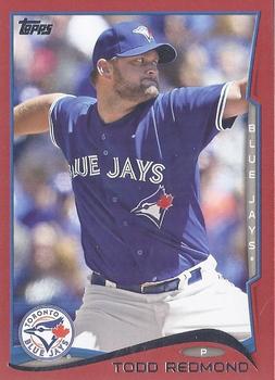 2014 Topps - Red #84 Todd Redmond Front