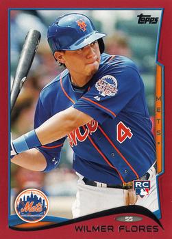 2014 Topps - Red #86 Wilmer Flores Front