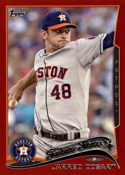 2014 Topps - Red #89 Jarred Cosart Front