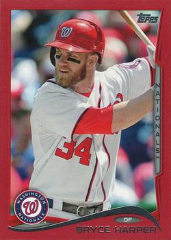 2014 Topps - Red #100 Bryce Harper Front