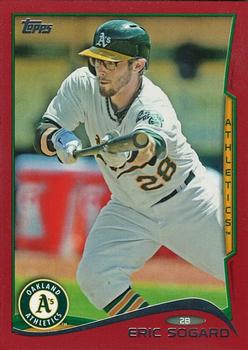 2014 Topps - Red #135 Eric Sogard Front