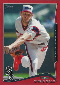 2014 Topps - Red #148 Chris Sale Front