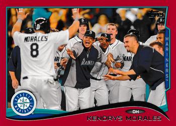 2014 Topps - Red #156 Kendrys Morales Front