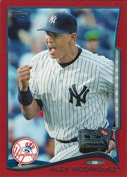 2014 Topps - Red #168 Alex Rodriguez Front