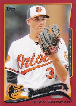 2014 Topps - Red #190 Kevin Gausman Front