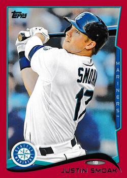 2014 Topps - Red #213 Justin Smoak Front