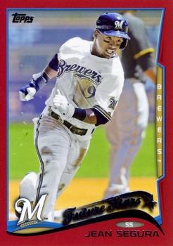 2014 Topps - Red #215 Jean Segura Front