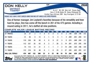 2014 Topps - Red #268 Don Kelly Back
