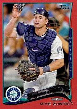 2014 Topps - Red #293 Mike Zunino Front