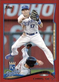 2014 Topps - Red #298 Chris Getz Front