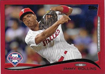 2014 Topps - Red #312 Jimmy Rollins Front