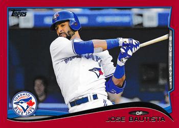 2014 Topps - Red #323 Jose Bautista Front