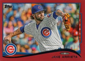 2014 Topps - Red #438 Jake Arrieta Front