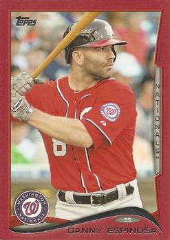 2014 Topps - Red #455 Danny Espinosa Front