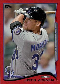2014 Topps - Red #465 Justin Morneau Front