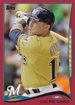 2014 Topps - Red #472 Caleb Gindl Front