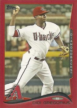 2014 Topps - Red #562 Didi Gregorius Front