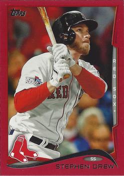 2014 Topps - Red #585 Stephen Drew Front